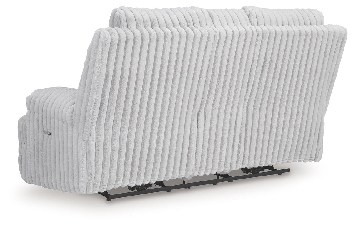 Rhines Falls - 2 Pc. - Power Reclining Sofa And Loveseat - Alloy - Signature Design by Ashley® - 4
