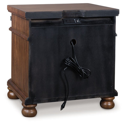 Rowlenstown - Three Drawer Night Stand - Signature Design by Ashley® - 12