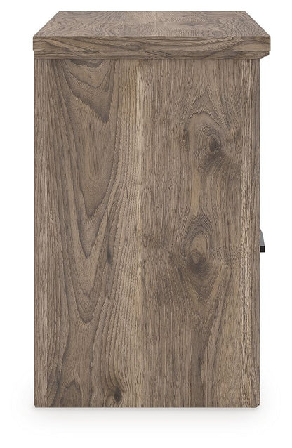 Rusticott - Two Drawer Night Stand - Brown - Signature Design by Ashley® - 2