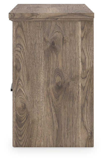 Rusticott - Two Drawer Night Stand - Brown - Signature Design by Ashley® - 6
