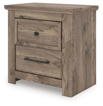 Rusticott - Two Drawer Night Stand - Brown - Signature Design by Ashley® - 3