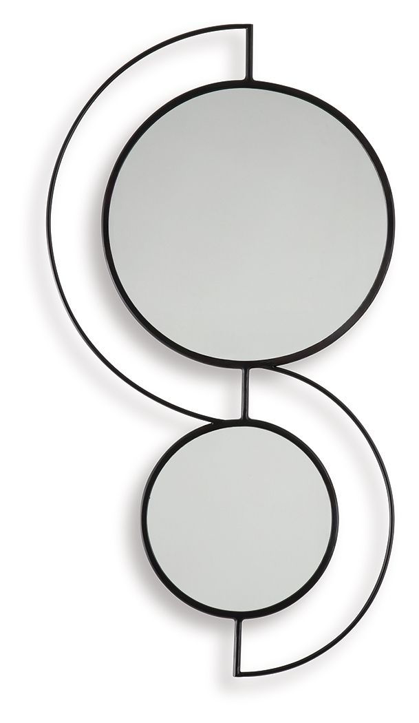 Shayham - Accent Mirror - Black - Signature Design by Ashley® - 5