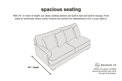 Tambo - Right Arm Facing Loveseat With Console 2 Pc Sectional - Pewter - Signature Design by Ashley® - 7