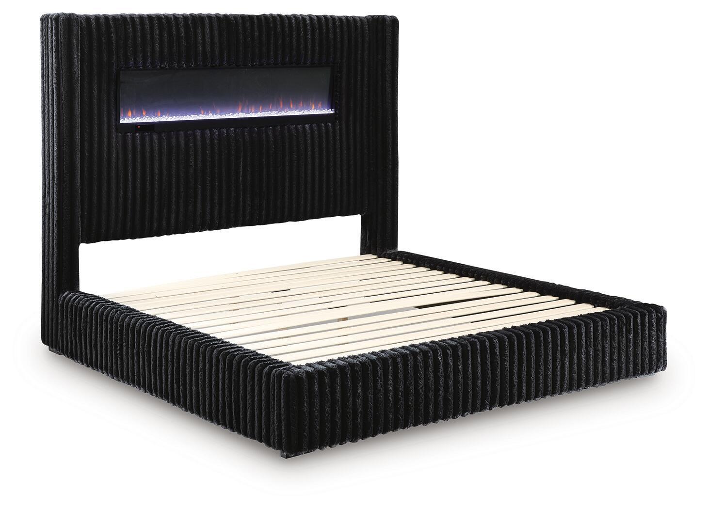 Tayleena - Upholstered Bed With Fireplace And Wireless Audio - Signature Design by Ashley® - 2
