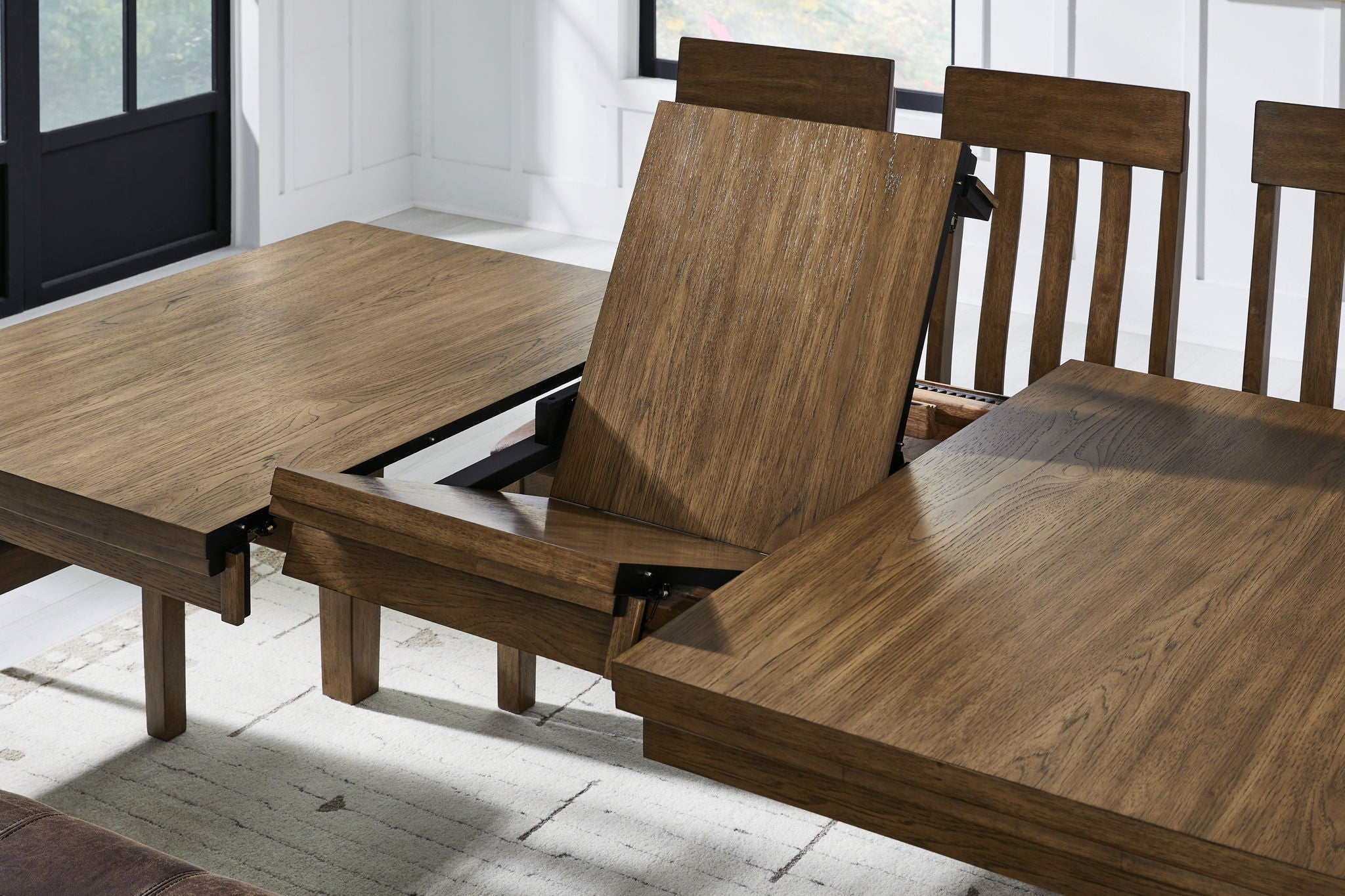 Urbinforte - Dining Room Butterfly Extension Table - Light Brown - Signature Design by Ashley® - 2