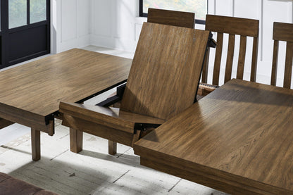 Urbinforte - Dining Room Butterfly Extension Table - Light Brown - Signature Design by Ashley® - 2