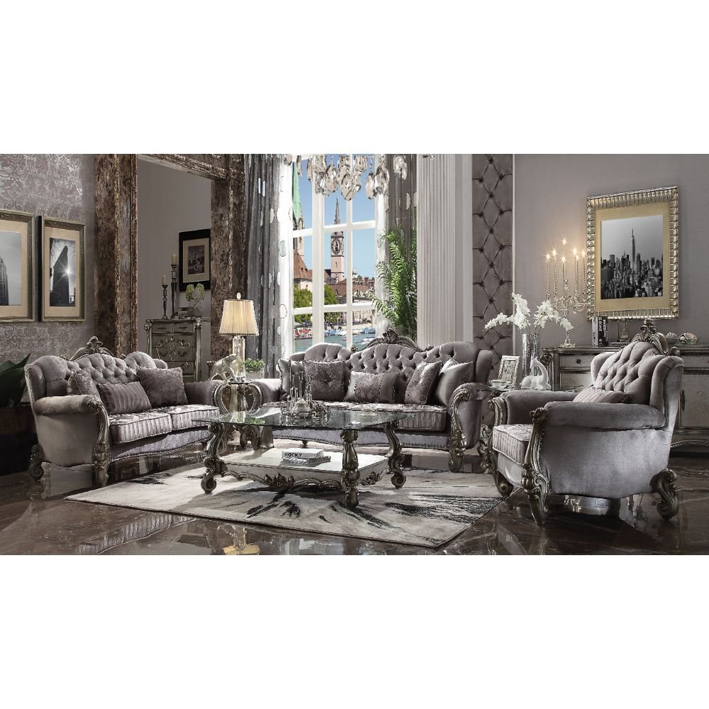 Versailles - Loveseat (w/3 Pillows) - ACME - 3