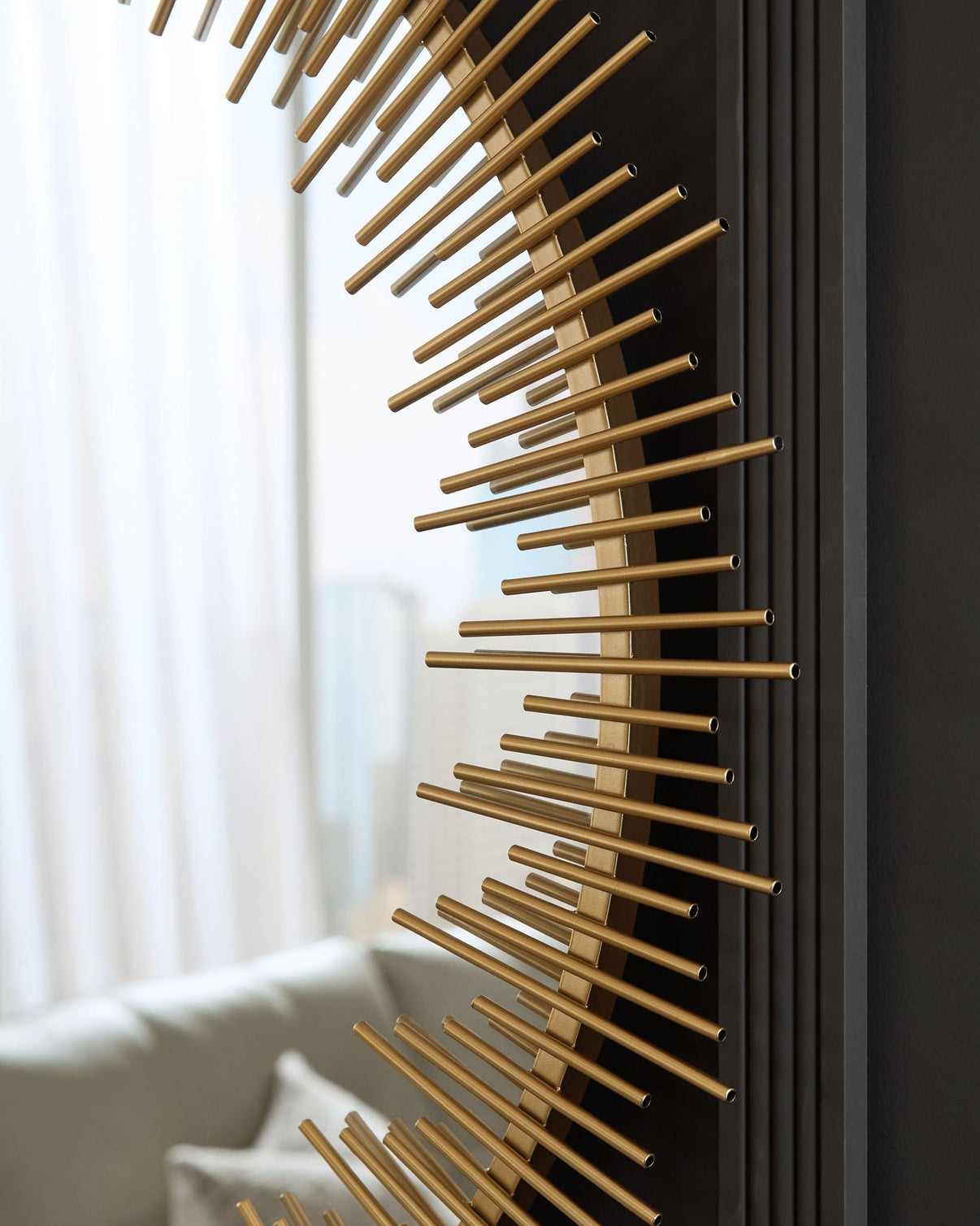 Wainport - Accent Mirror - Gold Finish - Signature Design by Ashley® - 4