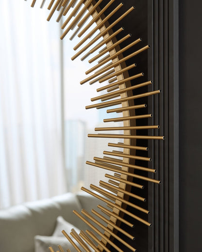 Wainport - Accent Mirror - Gold Finish - Signature Design by Ashley® - 4