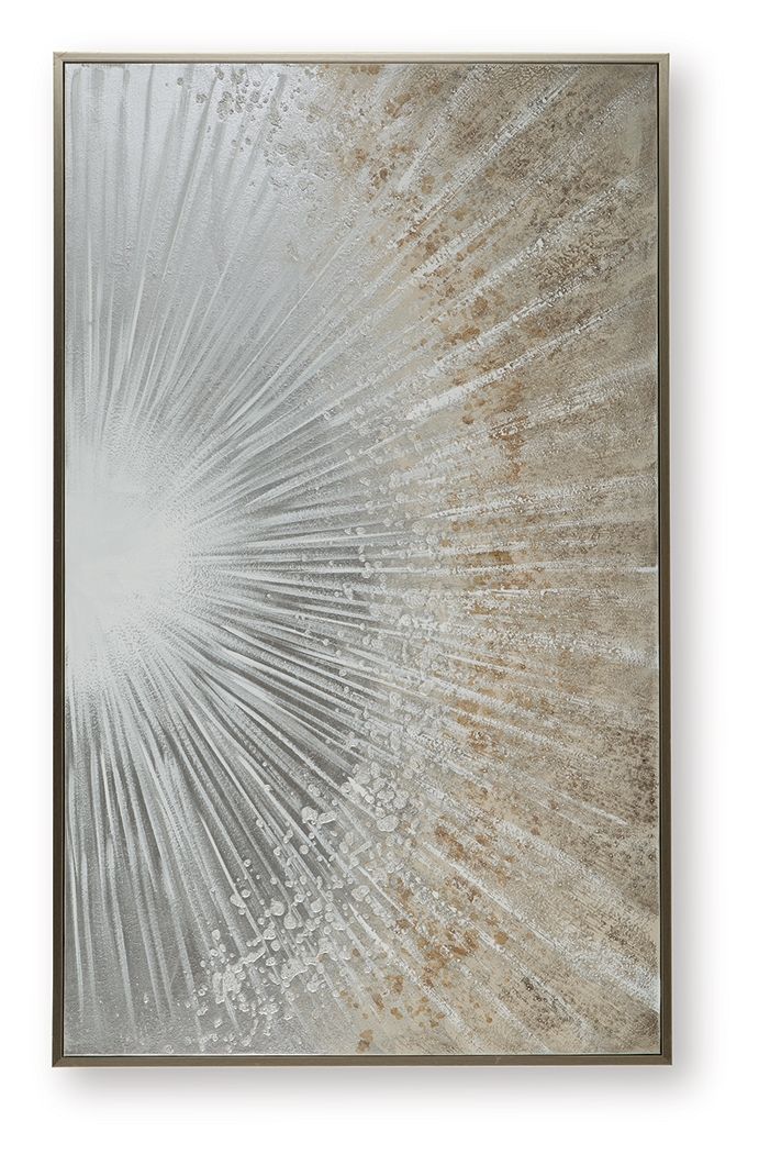 Waldard - Wall Art - Gray / Taupe / White - Signature Design by Ashley® - 5