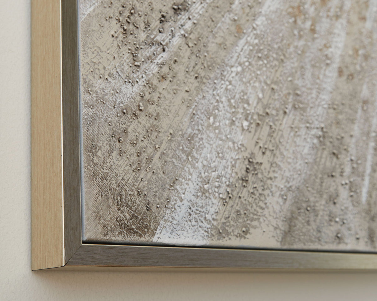 Waldard - Wall Art - Gray / Taupe / White - Signature Design by Ashley® - 3