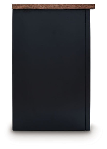 Wildenauer - 76" TV Stand With Electric Fireplace - Signature Design by Ashley® - 4