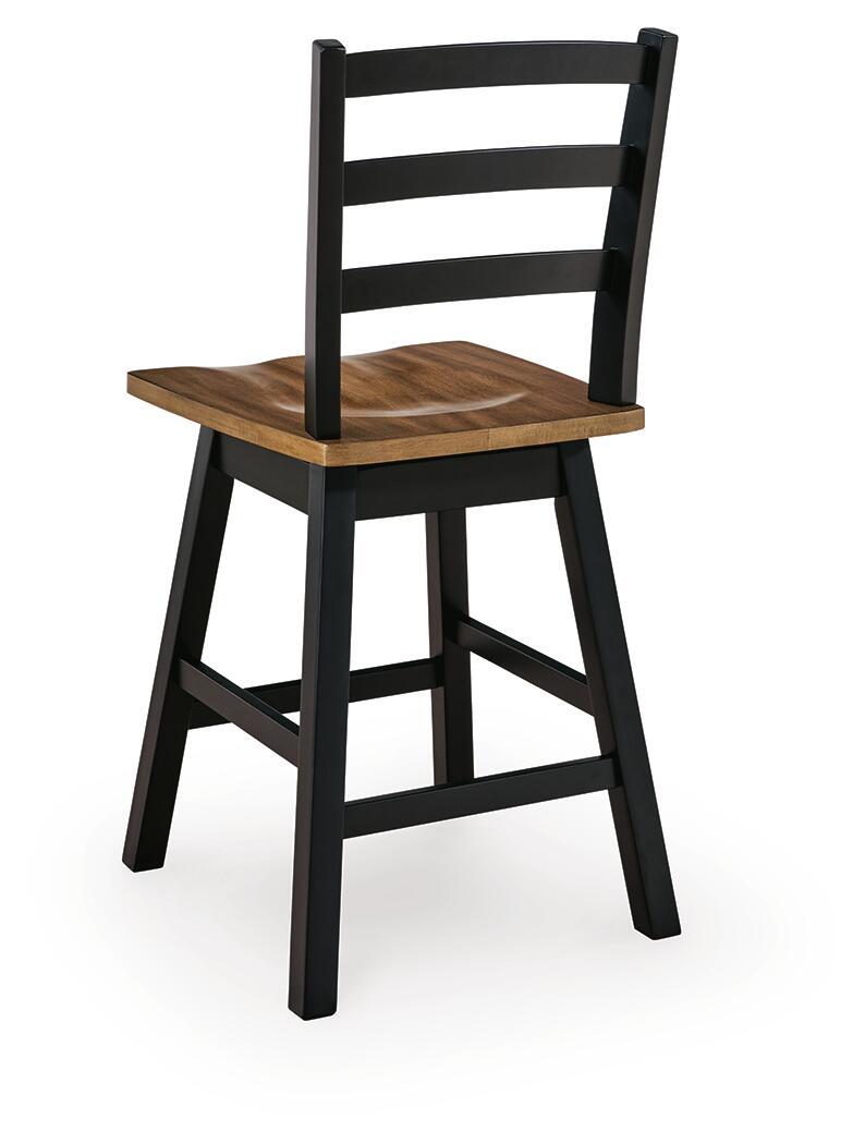 Wildenauer - Swivel Stool (Set of 2) - Signature Design by Ashley® - 12