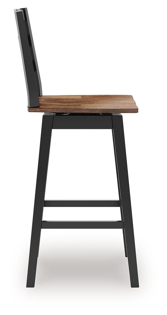 Wildenauer - Swivel Stool (Set of 2) - Signature Design by Ashley® - 10