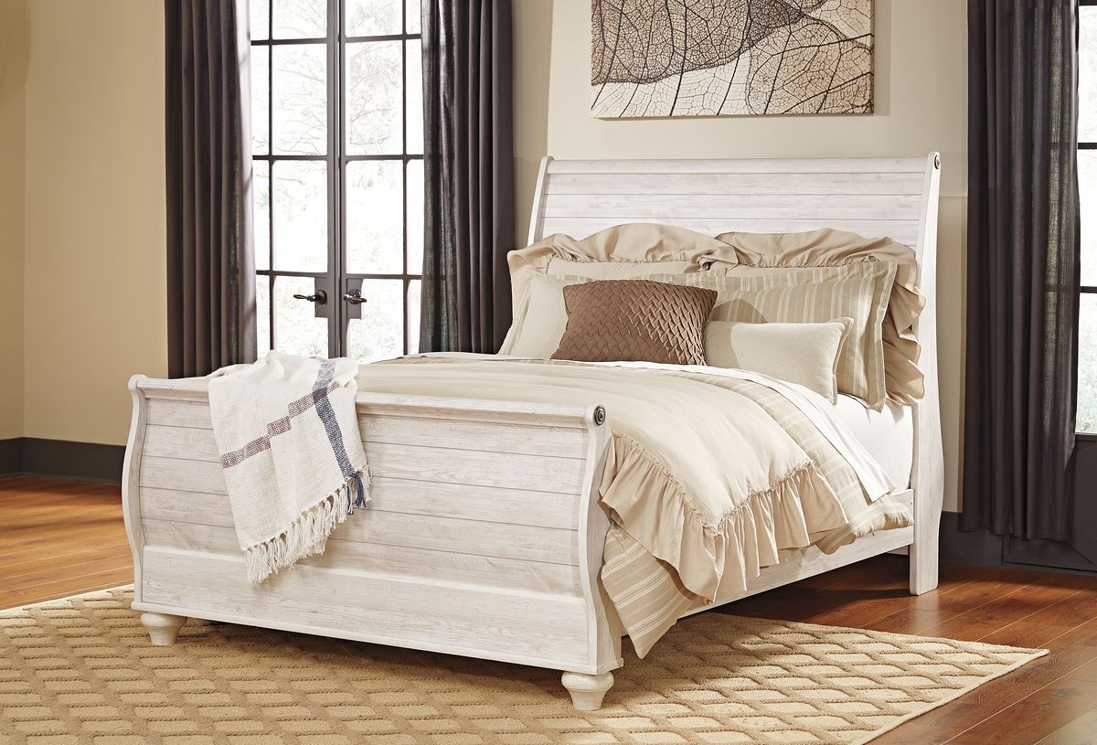Willowton - Sleigh Bedroom Set - Signature Design by Ashley® - 7