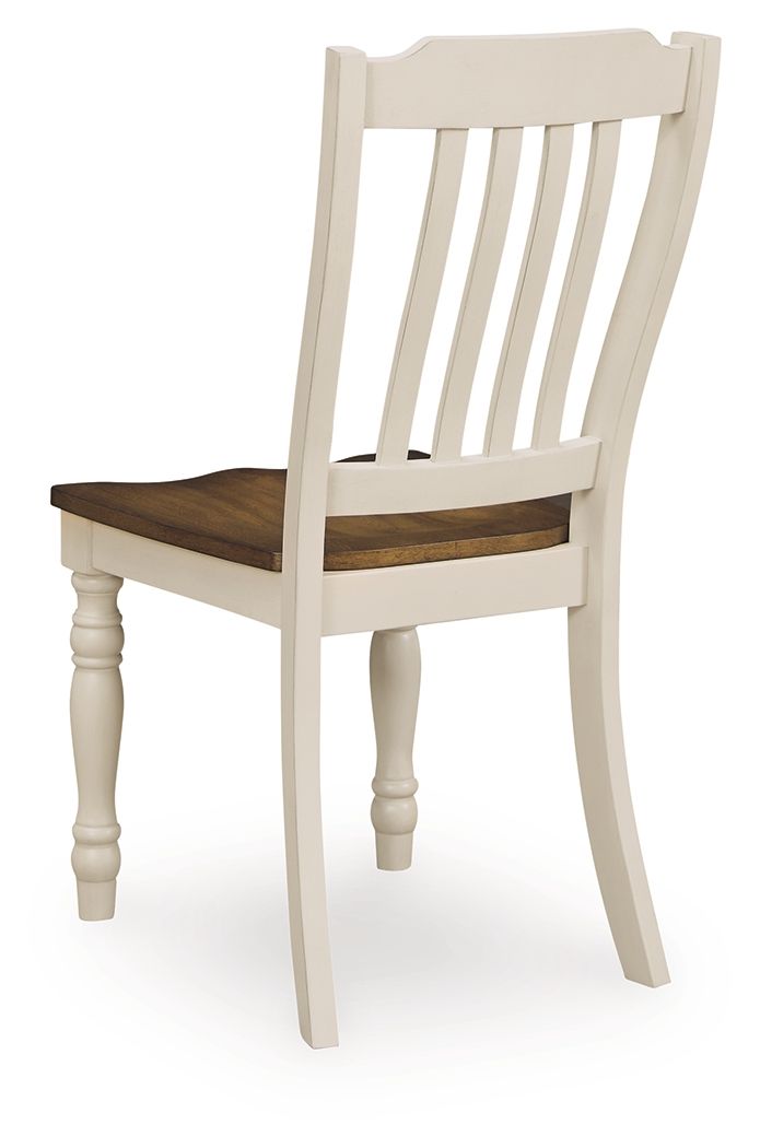 Wirloni - Dining Room Side Chair (Set of 2) - Antique White / Brown - Signature Design by Ashley® - 6