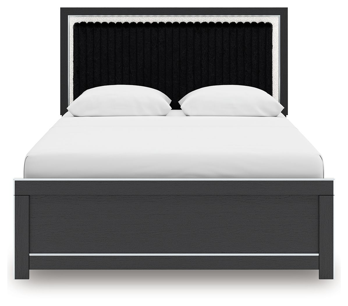 Zuraleus - Upholstered Panel Platform Bed With Roll Slats - Signature Design by Ashley® - 27