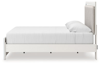 Zuraleus - Upholstered Panel Platform Bed With Roll Slats - Signature Design by Ashley® - 8