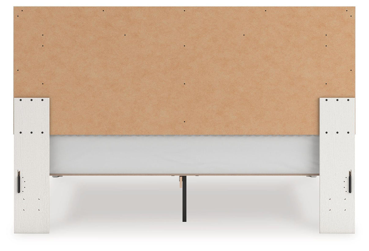Zuraleus - Upholstered Panel Platform Bed With Roll Slats - Signature Design by Ashley® - 30