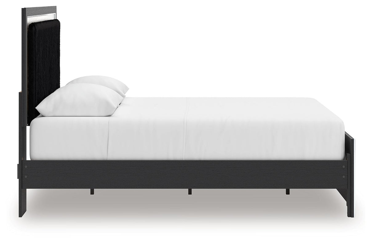 Zuraleus - Upholstered Panel Platform Bed With Roll Slats - Signature Design by Ashley® - 6