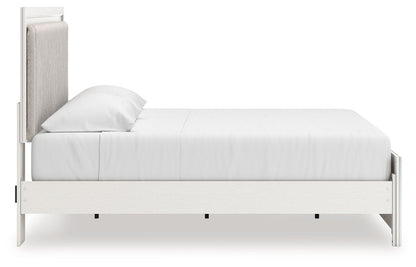 Zuraleus - Upholstered Panel Platform Bed With Roll Slats - Signature Design by Ashley® - 26