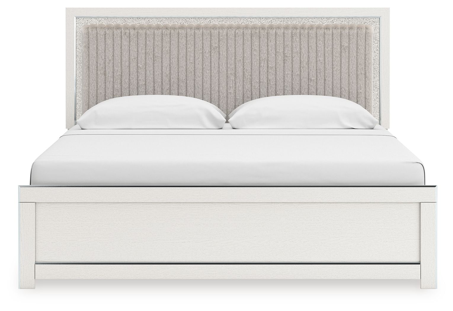 Zuraleus - Upholstered Panel Platform Bed With Roll Slats - Signature Design by Ashley® - 25
