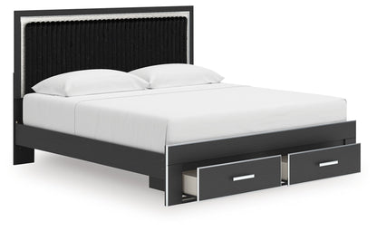 Zuraleus - Upholstered Panel Platform Storage Bed - Signature Design by Ashley® - 32
