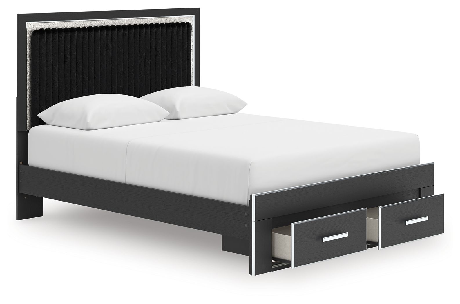 Zuraleus - Upholstered Panel Platform Storage Bed - Signature Design by Ashley® - 30